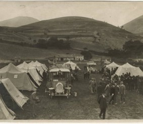 L'accampamento del Tci
a Pescasseroli (1922)